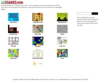 123Games.com(123 Games) Screenshot