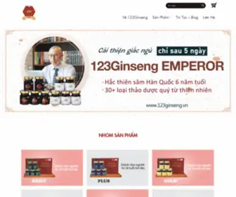 123Ginseng.vn(Hồng) Screenshot