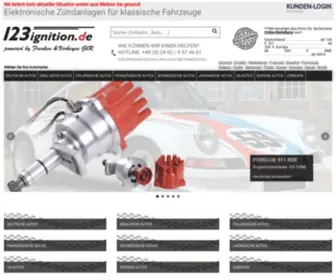 123Ignition.de(123 ignition Shop) Screenshot