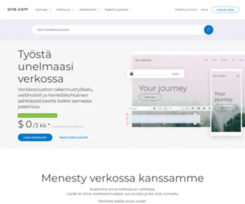 123Kotisivu.fi(Tee Kotisivut) Screenshot