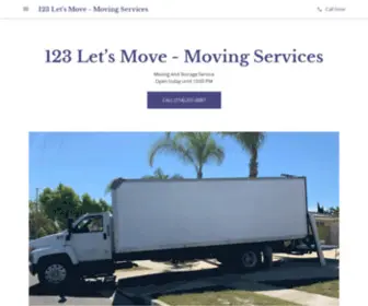 123Letmove.com(123 Let’s Move) Screenshot