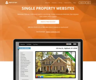 123Mainstreet.com(Social Real Estate Marketing featuring PowerSite Single Property Websites) Screenshot