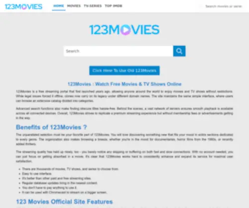 123Movie.ing(Watch Free Movies Series OnlineMovies) Screenshot