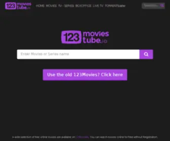 123Moviestube.io(123 Moviestube) Screenshot