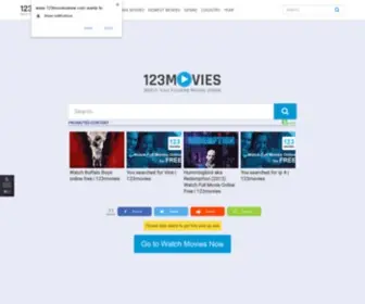 123Movieswww.com(123movies to watch movies online for free) Screenshot