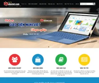 123Nukeviet.com(Theme nukeviet) Screenshot