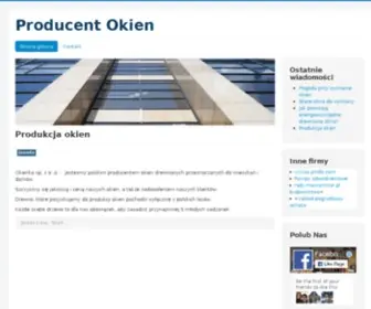 123Okna.pl(Aden serwis WWW) Screenshot