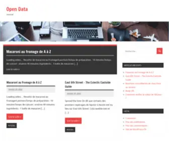 123Opendata.com(Journal) Screenshot