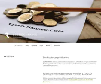 123Rechnung.com(Das kostenlose Rechnungsprogramm für Selbständige) Screenshot