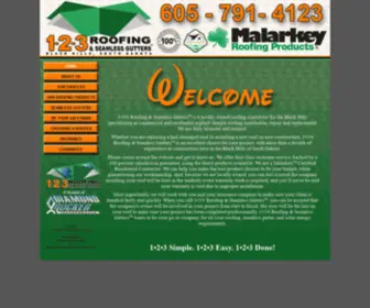 123RFG.com(3 Roofing & Seamless Gutters) Screenshot