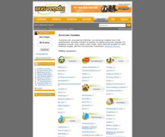 123Vendu.com(Annonces classées) Screenshot