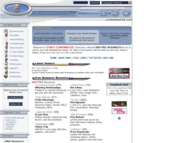 123Webmaster.com(Webmaster resources and tools Free at) Screenshot