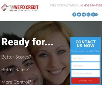 123Wefixcredit.com(Credit repair) Screenshot