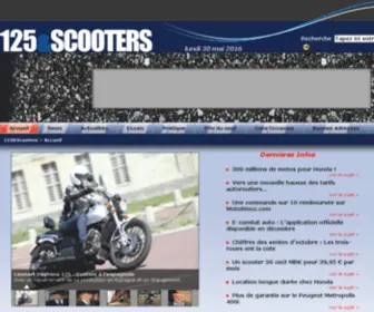 125Etscooters.com(Mots cles VTT) Screenshot