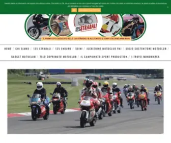 125Stradali.com(Il primo motoclub dedicato alle 125 stradali e alle moto 2 tempi italiane anni 80/90) Screenshot