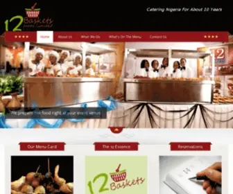 12Basketsfoods.com(12 Baskets Foods LTD) Screenshot