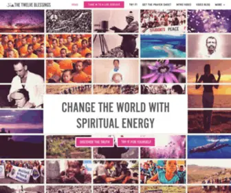 12Blessings.com(Spiritual energy) Screenshot