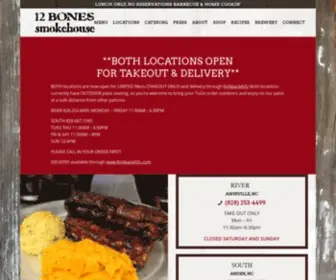 12Bones.com(BBQ) Screenshot