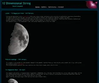 12DString.me.uk(Astronomy) Screenshot