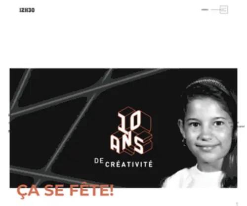 12H30.ca(Design web & papier) Screenshot