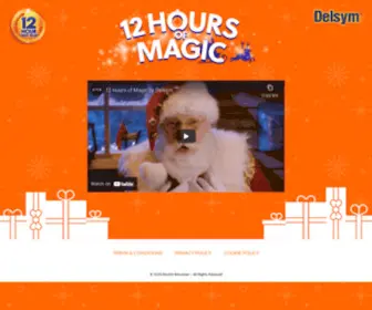 12Hoursofmagic.com(Santa Claus) Screenshot