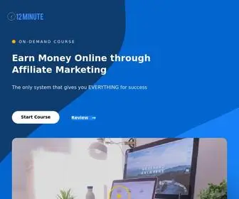 12Minute-Affiliate.com(The 12 Minute Affiliate System) Screenshot