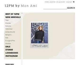 12PMBymonami.com(12PM by Mon Ami) Screenshot