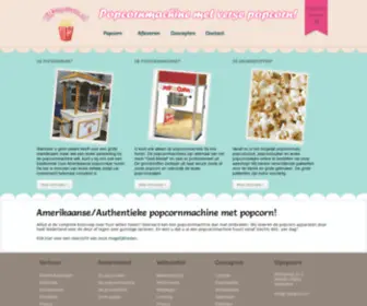 12Popcorn.nl(Amerikaanse/Authentieke popcornmachine met popcorn) Screenshot