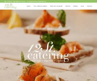 12Stcatering.com(12th Street Catering) Screenshot