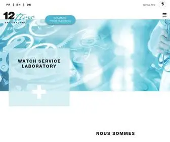 12Time.ch(Entretien et réparation de montres grandes marques) Screenshot