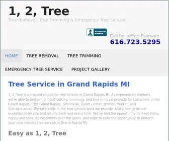 12Treeservice.com(Tree Service in Grand Rapids MI by 1) Screenshot