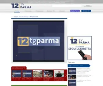 12Tvparma.it(12 Tv Parma) Screenshot
