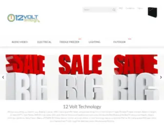 12Volttechnology.com.au(12V LED TV) Screenshot