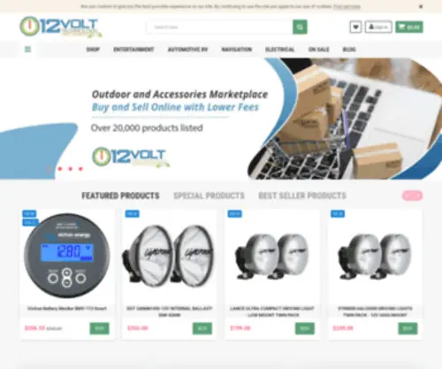 12Volttechnology.com(12 Volt Technology LLC) Screenshot