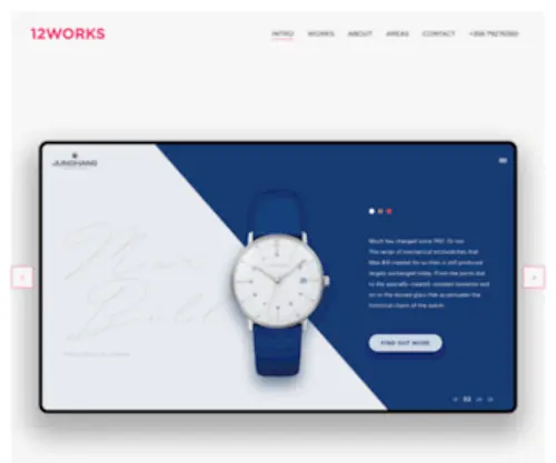 12Works.com(A leading web design) Screenshot