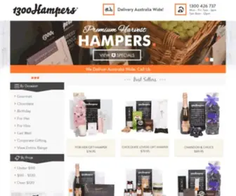 1300Hampers.com.au(Gift Hampers and Premium Gift Baskets) Screenshot