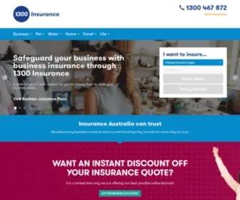 1300Insurance.com.au(1300 Insurance) Screenshot