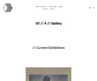 131Agallery.com(131 A GALLERY) Screenshot