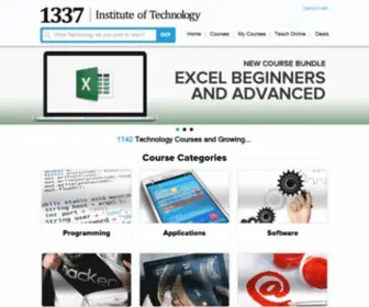 1337Institute.com(1337 Institute of Technology) Screenshot