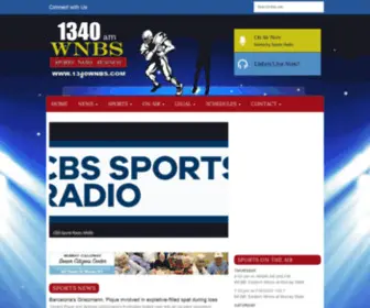 1340WNBS.com(Froggy 103.7 B104.5FM 1340 WNBS FM) Screenshot