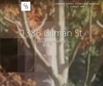 1386Gilman.com(1386 Gilman St) Screenshot