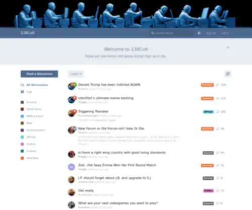 138Cult.com(Vbulletin) Screenshot