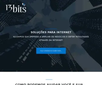13Bits.com.br(13 Bits Soluções em Tecnologia da Informação) Screenshot