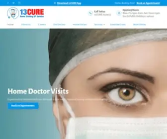 13Cure.com.au(Home Doctor Service) Screenshot