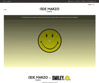 13Demarzo-Official.com(13DeMarzo) Screenshot