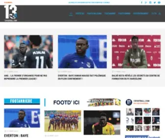 13Football.com(13 FOOTBALL) Screenshot