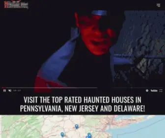 13Haunts.com(Visit the Best Haunted Houses in PA) Screenshot