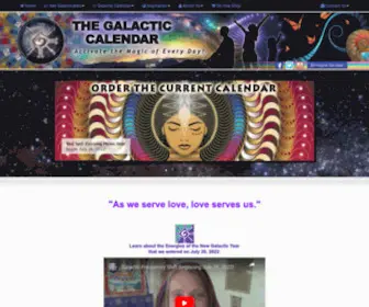 13Moon.com(The Galactic Calendar) Screenshot