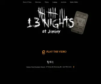 13Nightsatjiminy.com(13 Nights at Jiminy) Screenshot
