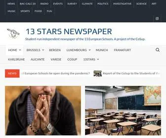 13Stars.eu(13 Stars Newspaper) Screenshot